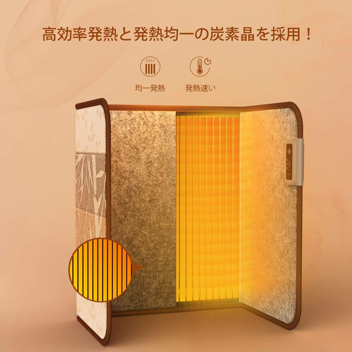 【非公開クーポン】 dodocool 遠赤外線 パネルヒーター 【送料無料】