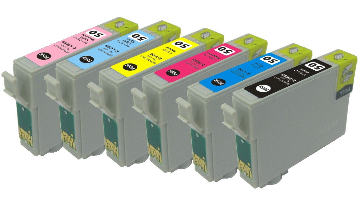 EPSON エプソン互換インク IC6CL50 6色セット 【送料無料】