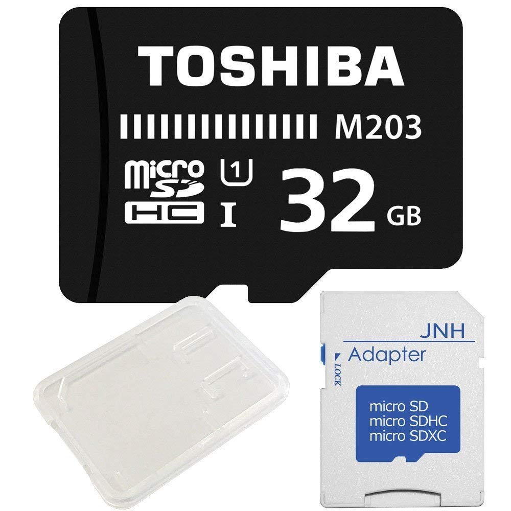 東芝 超高速UHS-I microSDHC 32GB + SDアダプター + クリアケース バルク品