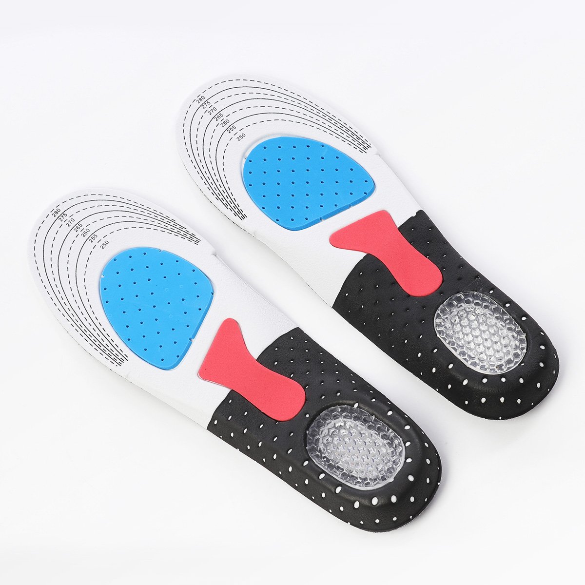 衝撃吸収 防臭加工 インソール中敷き 【送料無料】