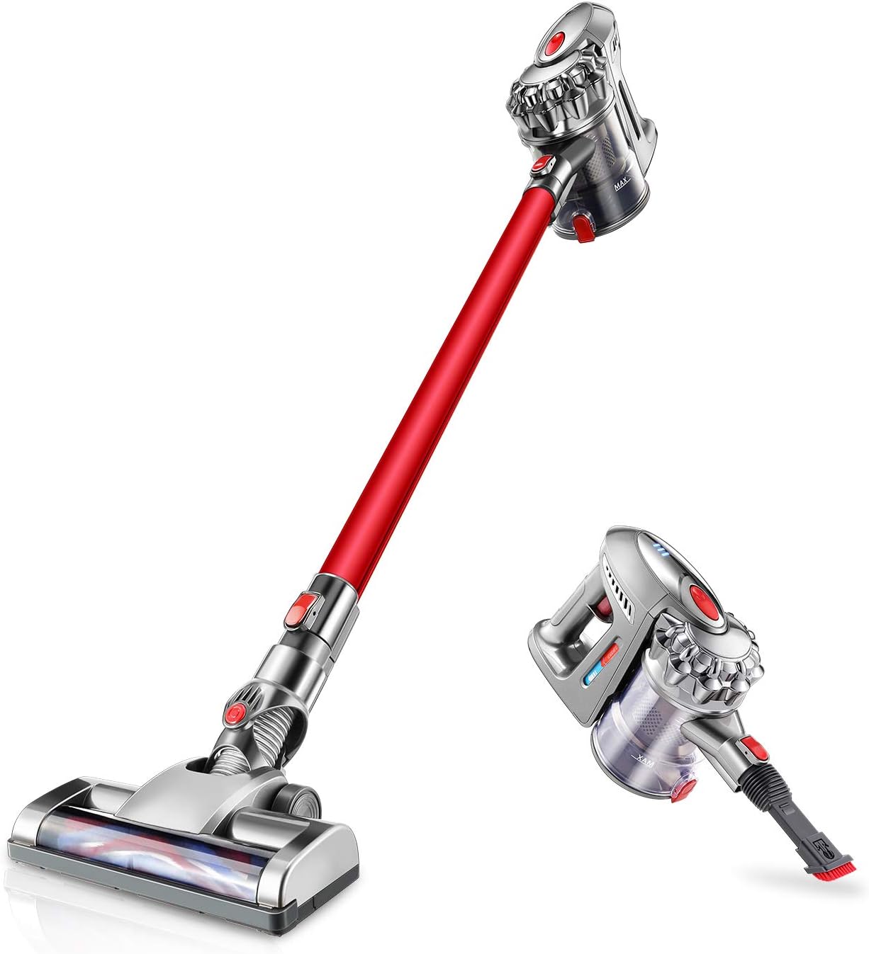 【非公開クーポン】 コードレス 2in1 サイクロン掃除機 【送料無料】