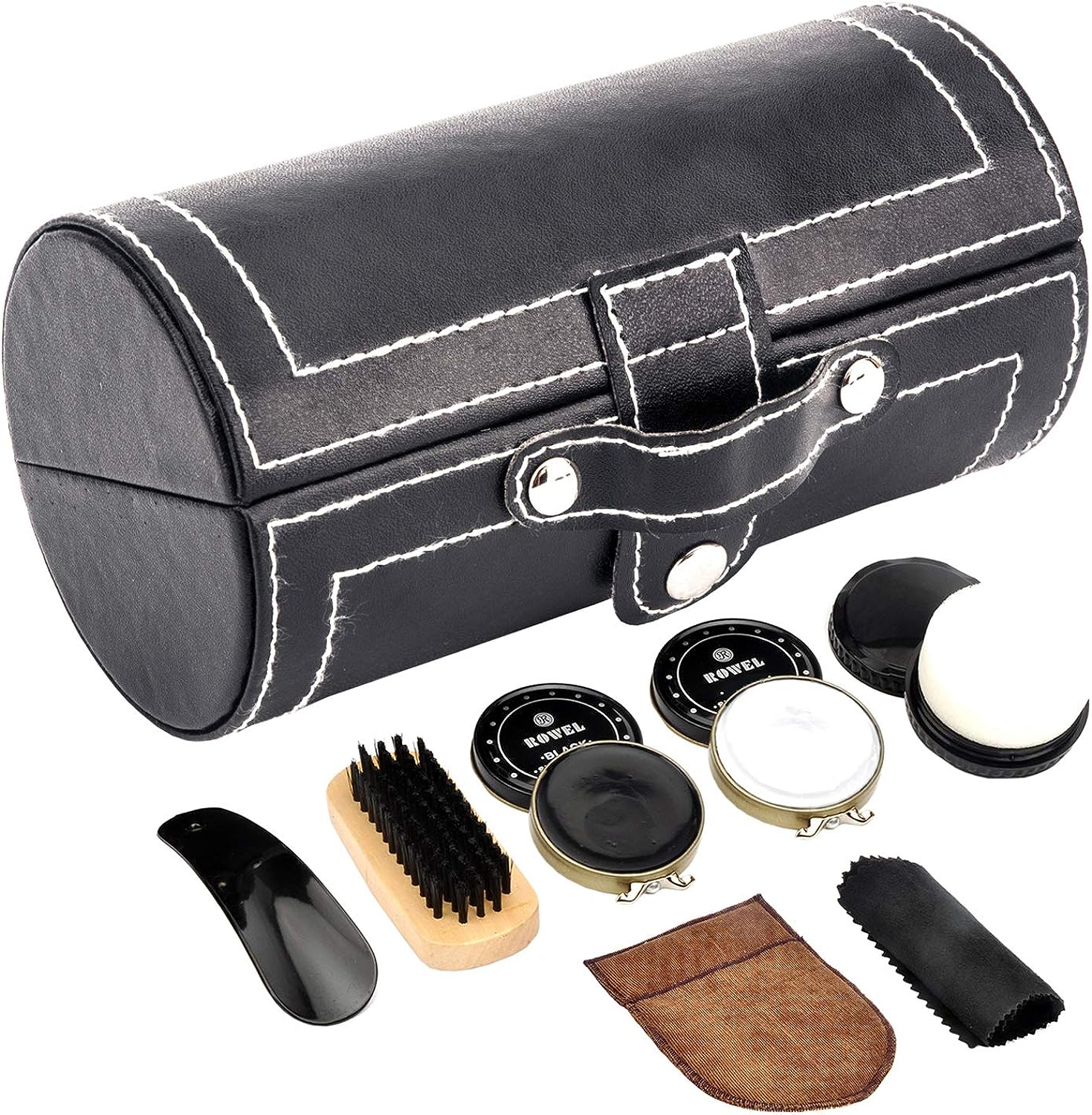 【非公開クーポン】 VVRUIER 革靴 靴磨きセット