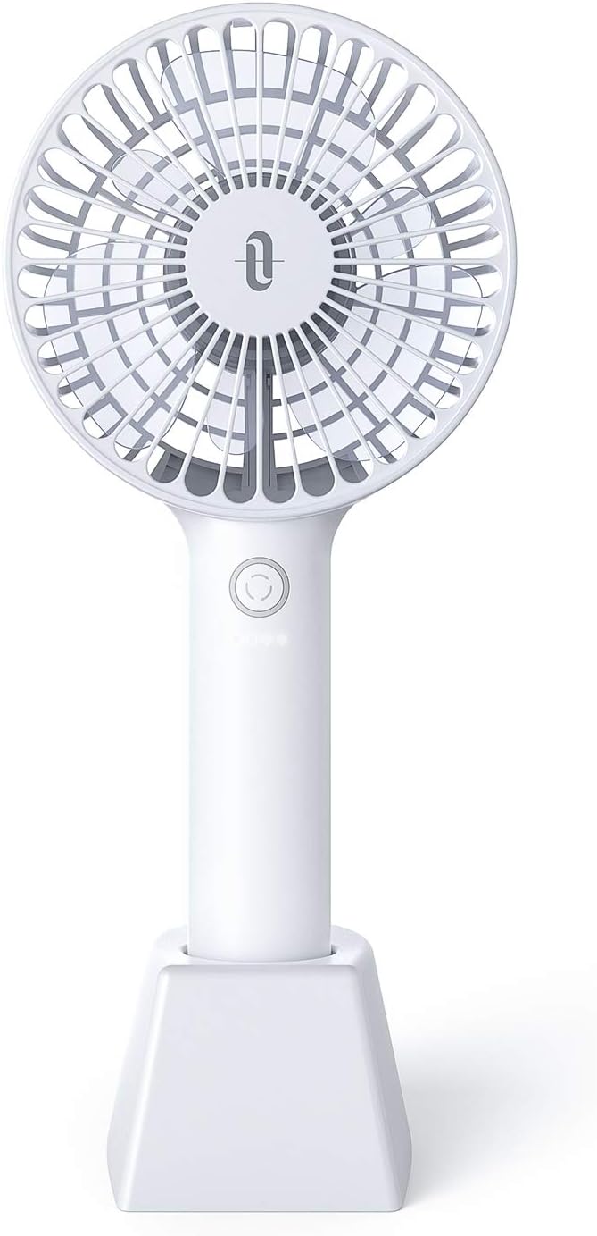 【非公開クーポン】 TaoTronics 6枚羽根 スタンド付 大容量バッテリー  4段階風量 携帯扇風機 【送料無料】