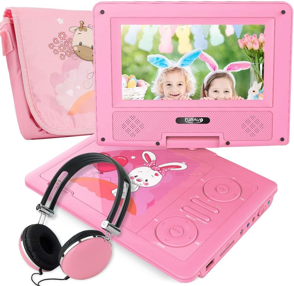 【クーポン特価】 7.5型 リージョンフリー ポータブルDVDプレーヤー 【送料無料】