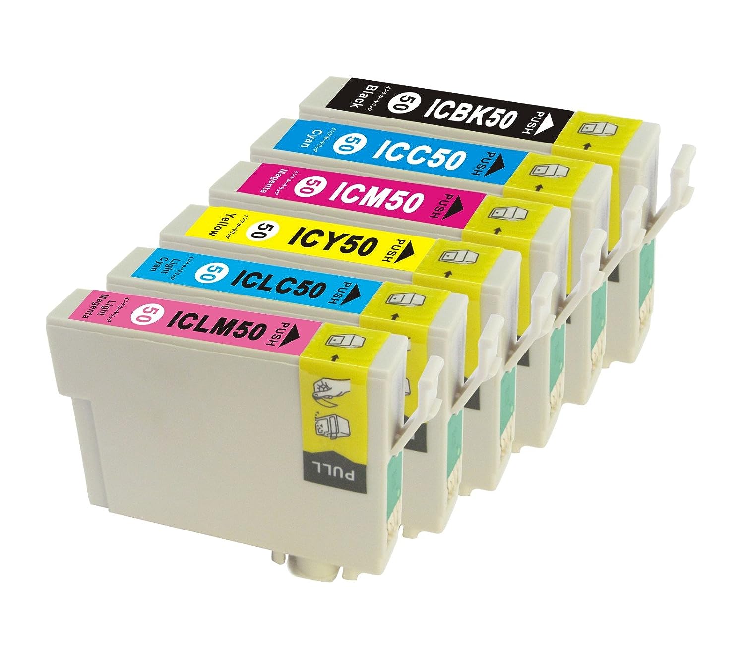 EPSON 互換インク IC6CL50 6色セット 【送料無料】