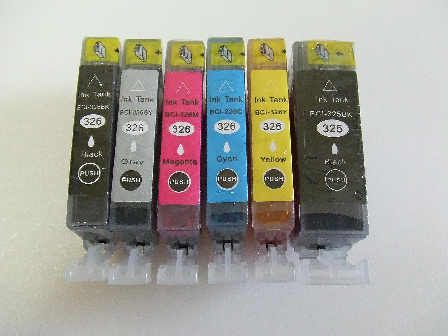 CANON BCI-326+325/6MP 互換インク 6色セット 【送料無料】