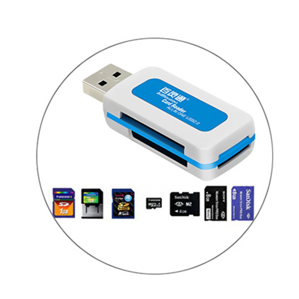 TAUWELL 4in1 メモリカードリーダー 【送料無料】