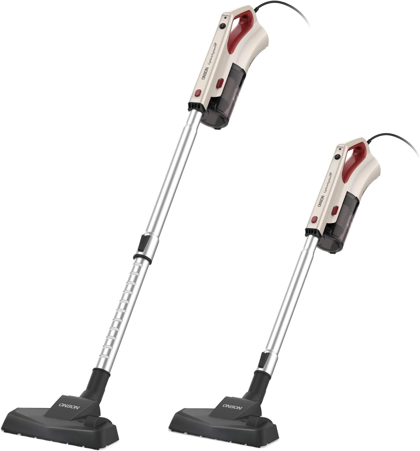 【非公開クーポン】 ONSON サイクロン スティッククリーナー EV-AC675 【送料無料】