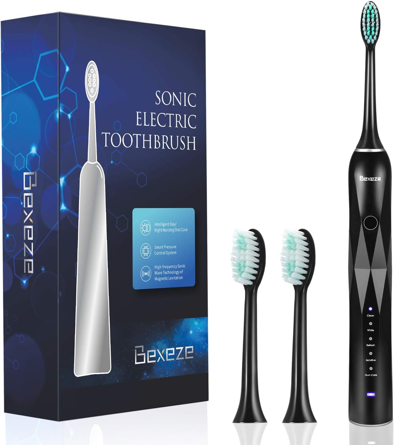 【非公開クーポン】 Bexeze 充電式 音波 電動ハブラシ 【送料無料】