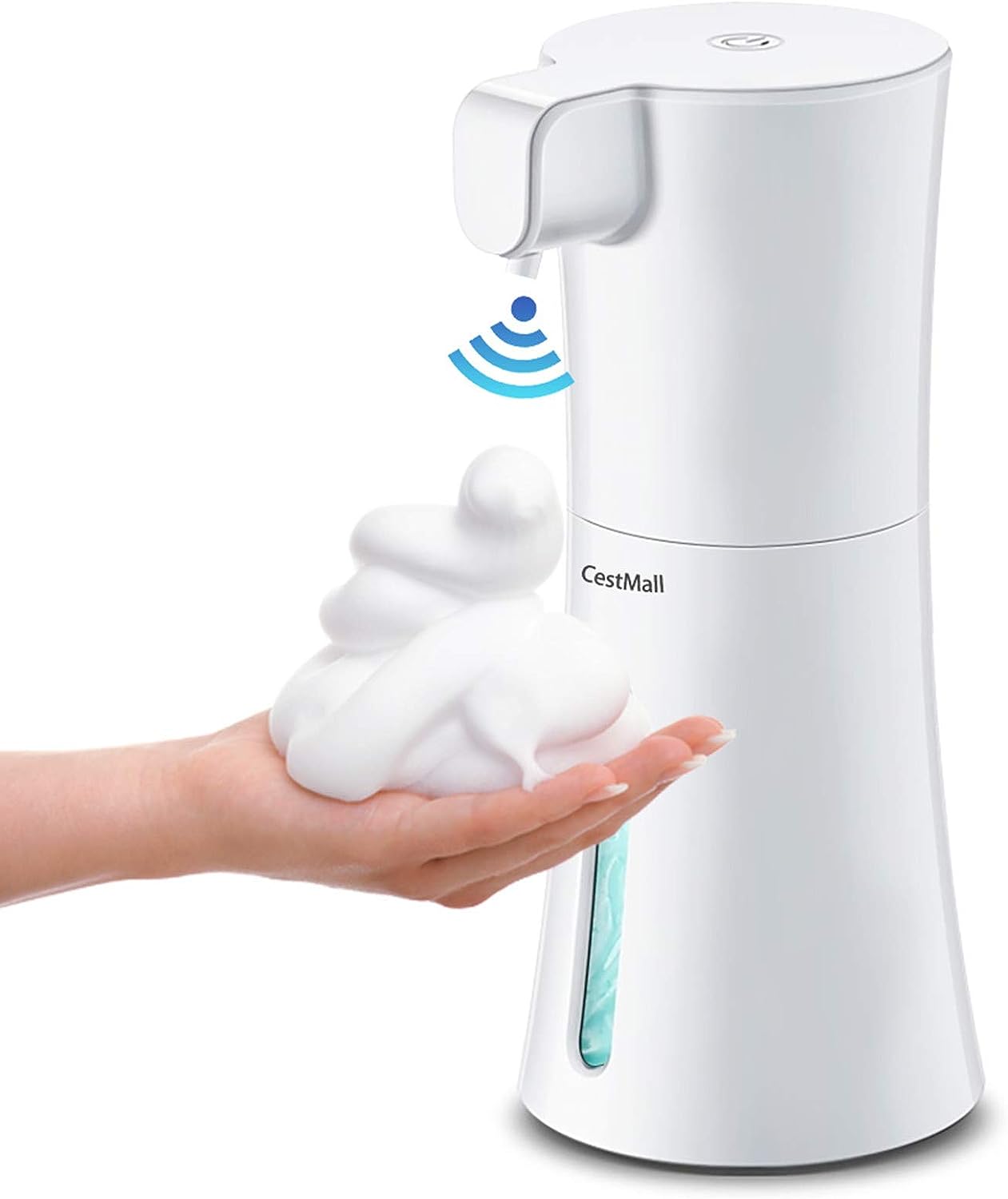 【非公開クーポン】 CestMall 赤外線モーションセンサー 非接触式 IPX3防水 ソープディスペンサー 【送料無料】