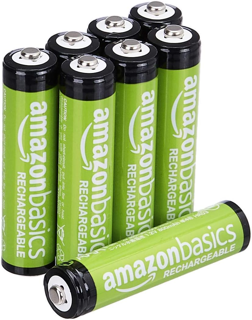 【プライムデー限定SALE】 Amazonベーシック 充電式ニッケル水素電池 単4形 8個セット