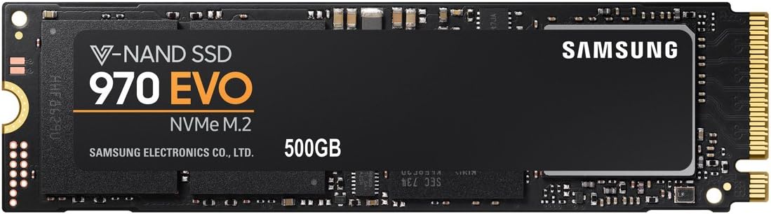 【タイムセール】 Samsung 970 内蔵 SSD EVO 500GB PCIe 国内正規保証品  【送料無料】