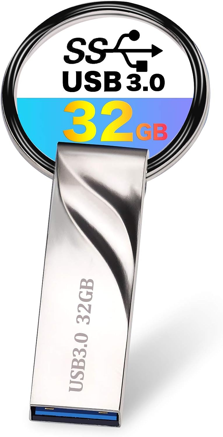 亜鉛合金ボディ USB3.1 / USB3.0 32GB 永久保証 USBメモリ