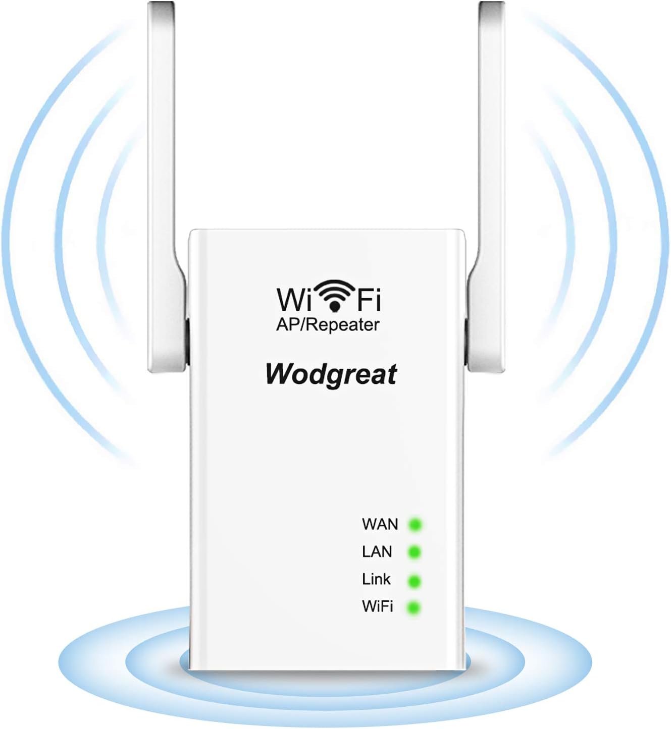 【タイムセール】【1,222円】 Wodgreat 無線LAN 中継機 APモード ルーターモード WiFiリピーター