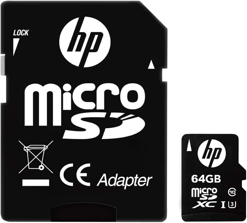 【834円】 HP microSDXCカード 64GB UHS-I(U3) 4K Class10対応