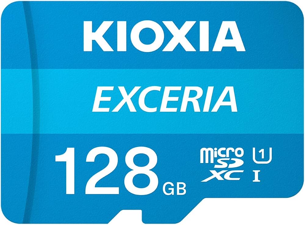 【Amazonブラックフライデー特価】【1,499円】 KIOXIA（旧東芝メモリー） microSDXC 128GB EXCERIA 超高速UHS-I SDアダプター+保管用クリアケース 【送料無料】