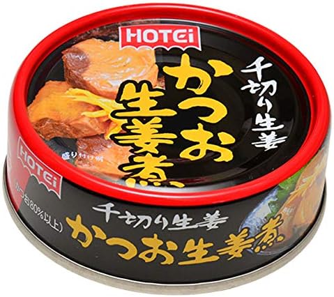 【タイムセール】【1,143円】 ホテイフーズ かつお生姜煮 70g×12個