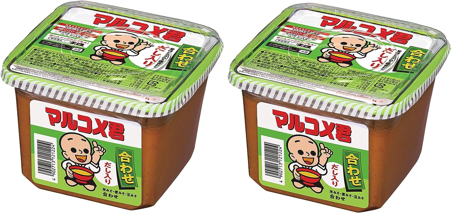 【47%OFF】【442円（定期便398円）】 マルコメ 新マルコメ君合わせ だし入り 味噌 650g×2個
