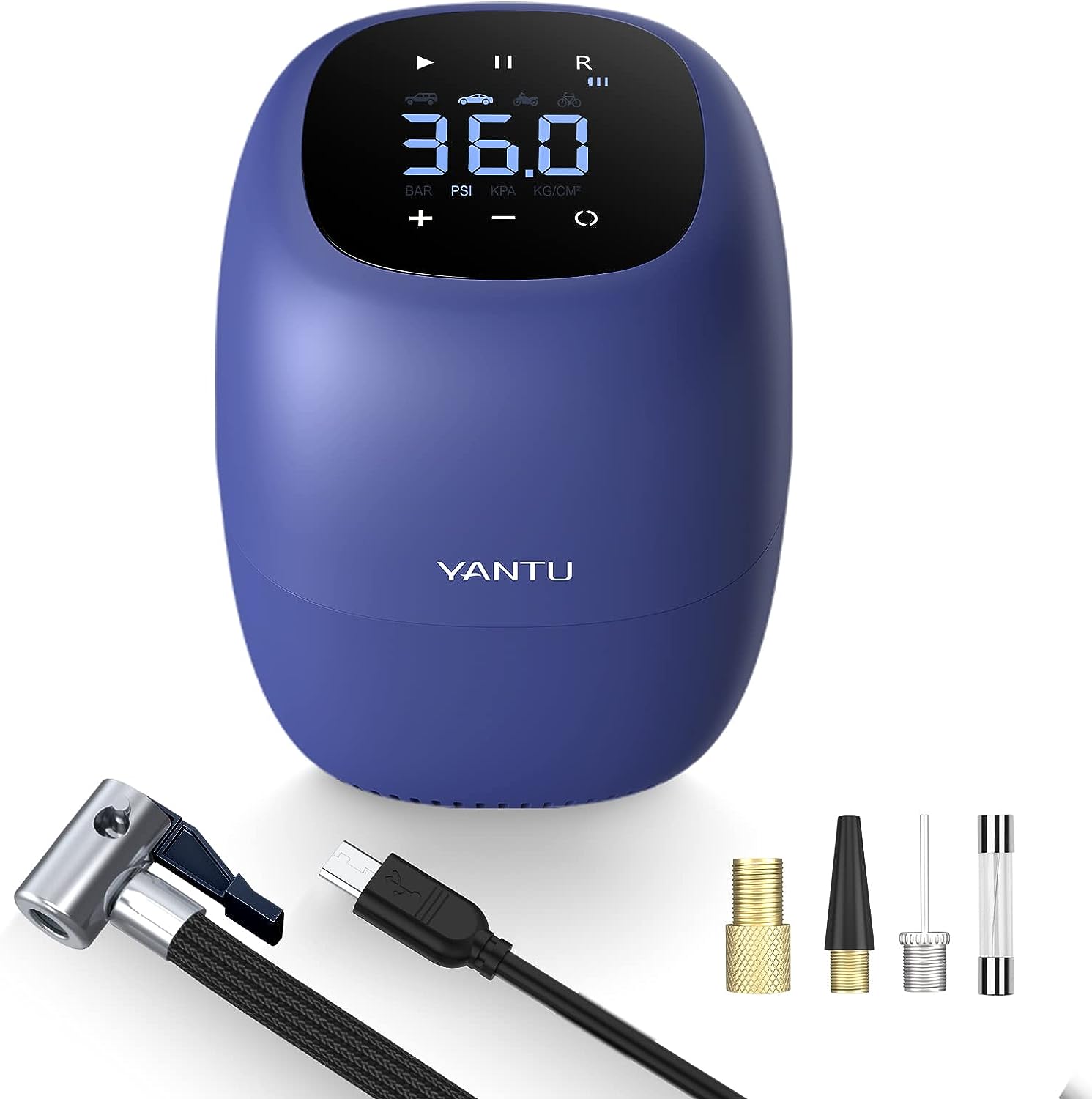 【プレゼント企画】 YANTU 充電式 コードレス 120PSI 電動エアポンプ を1名様にプレゼント！