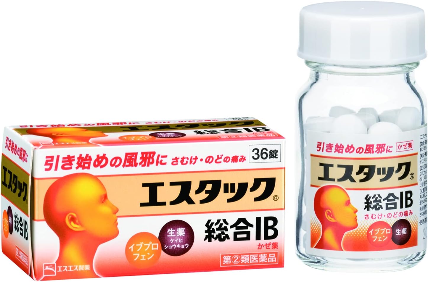 【本日最終日】【タイムセール】【65%OFF】【577円】 エスエス製薬 第2類医薬品 エスタック総合IB 36錠