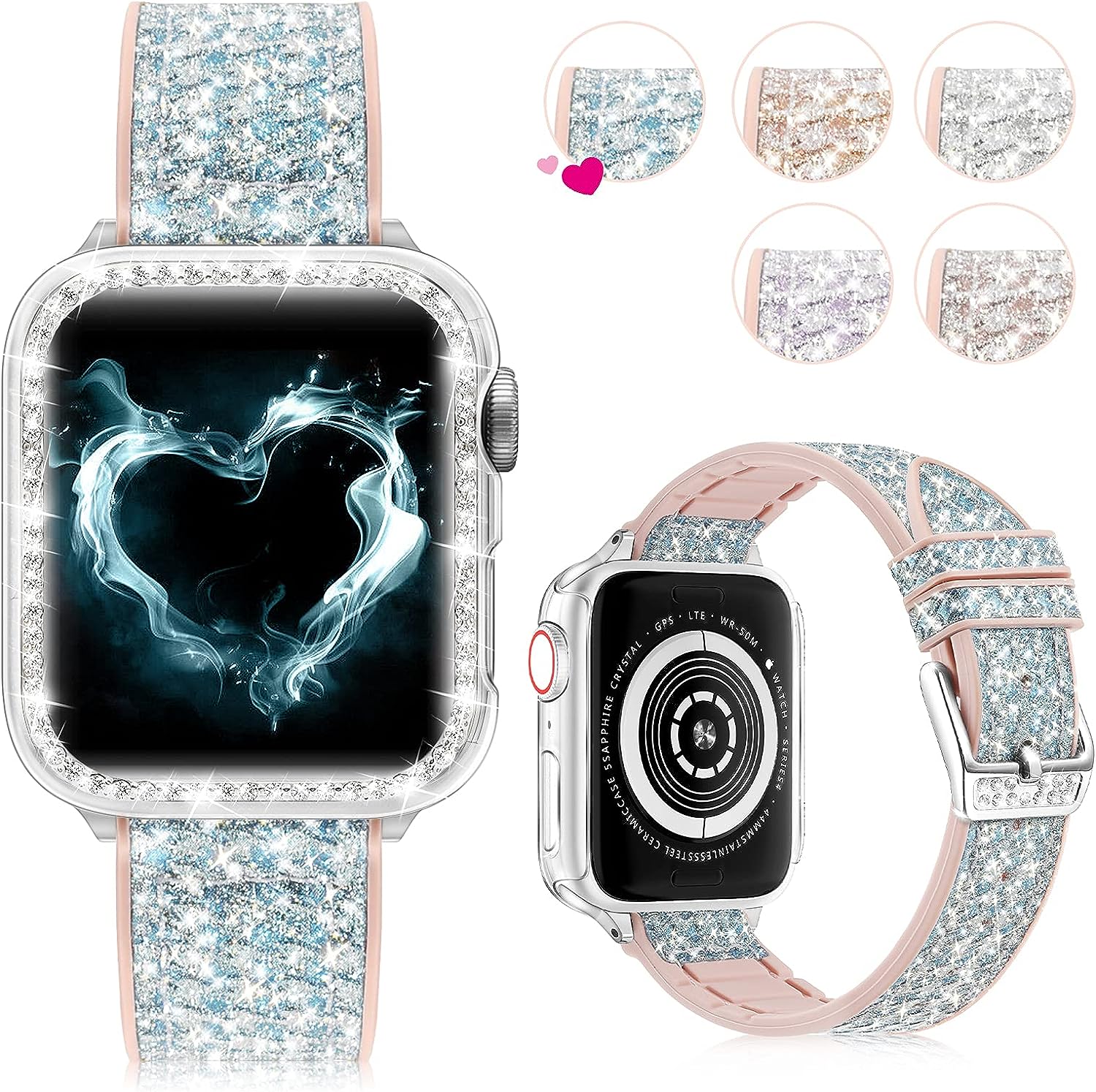 【クーポン割引】【70%OFF】【570円】 BRG レディース コンパチブル Apple Watch バンド