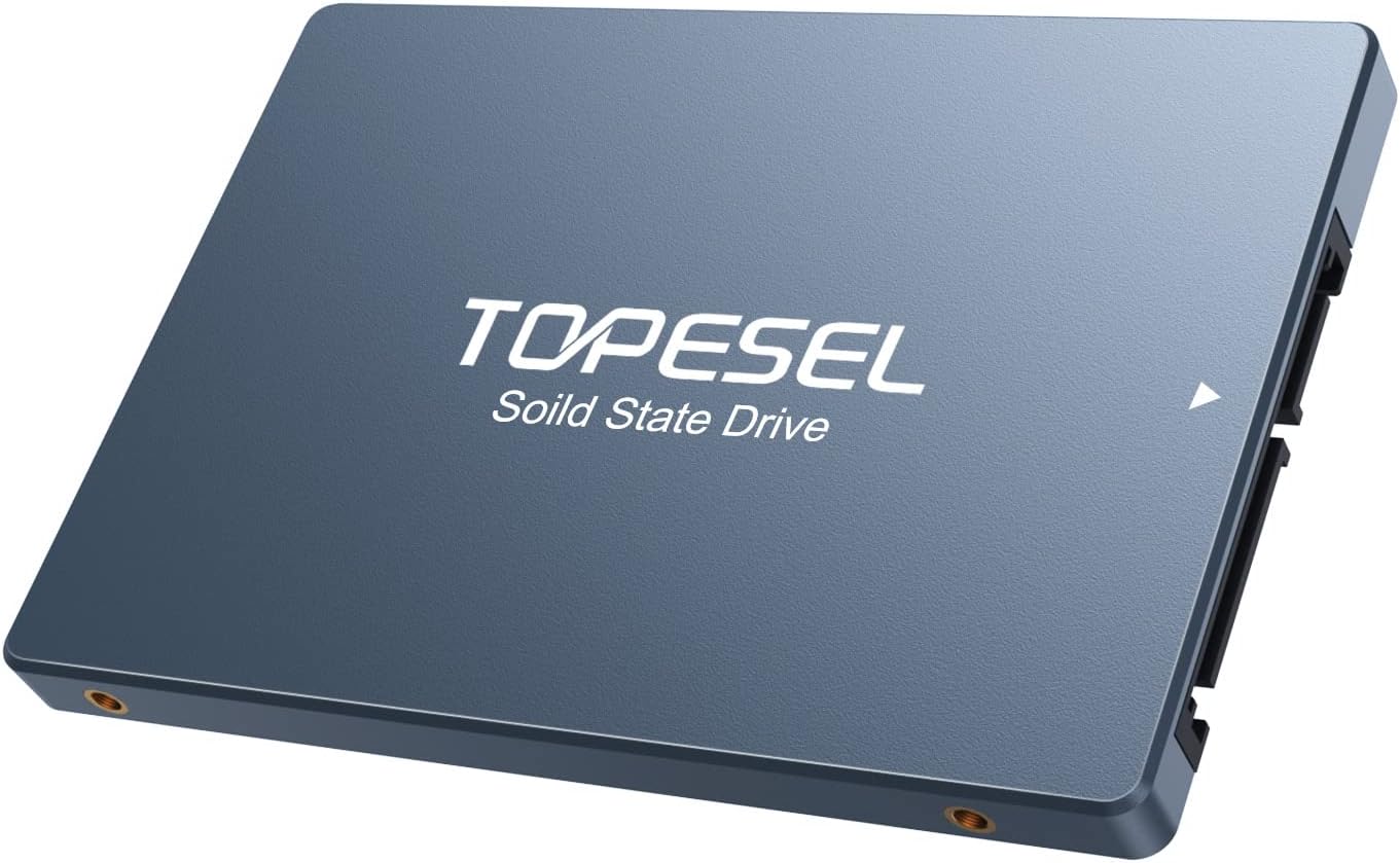 【GWセール】【1,786円】 TOPESEL 2.5インチ SATA III 内蔵SSD 128GB