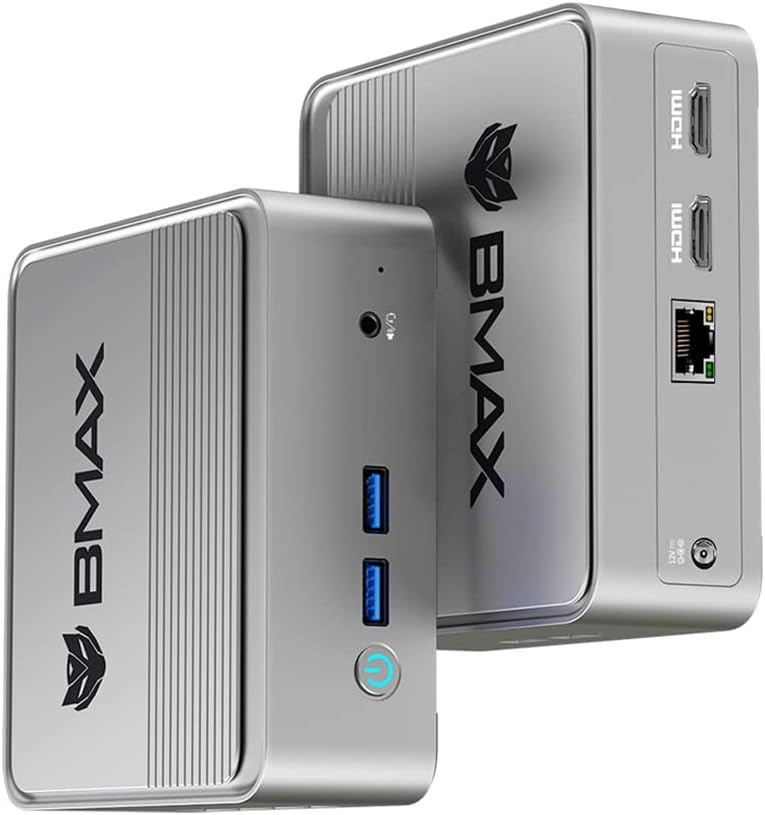 【タイムセール＆クーポン割引】【19,949円】 BMAX Windows11Pro インテル第11世代N5095 16GB+512GB miniPC 【送料無料】