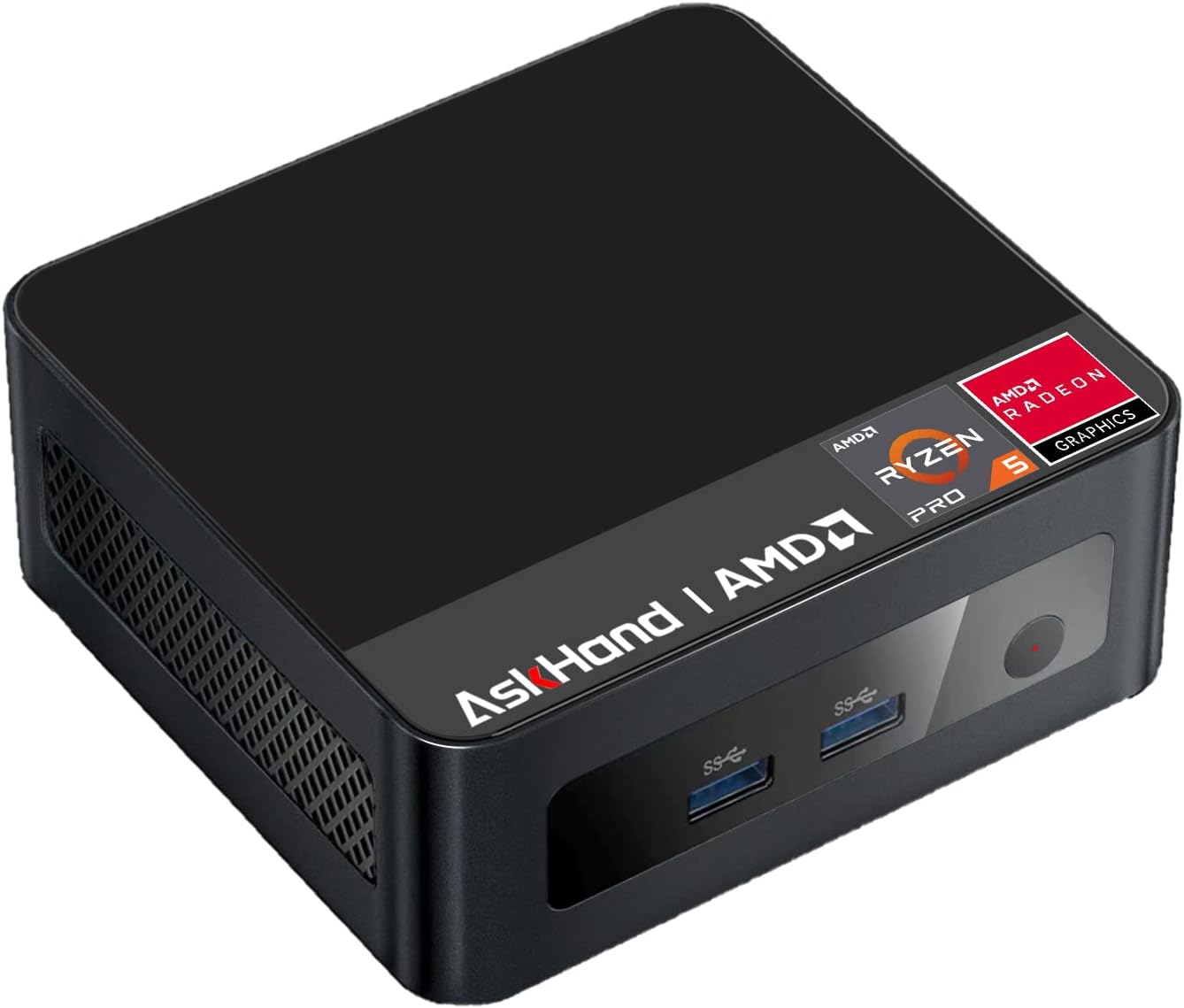 【50%OFF】【36,440円】 AskHand AMD Ryzen 5 5600H 6コア12スレッド（3.3～4.2GHz) ミニPC 【送料無料】