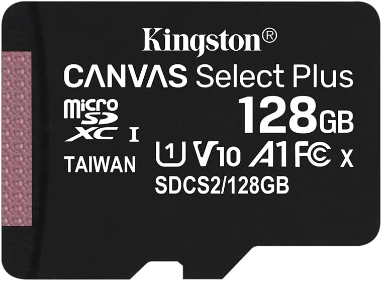 【999円】 キングストン microSD 128GB 100MB/s UHS-I V10 A1 SD変換アダプタ付