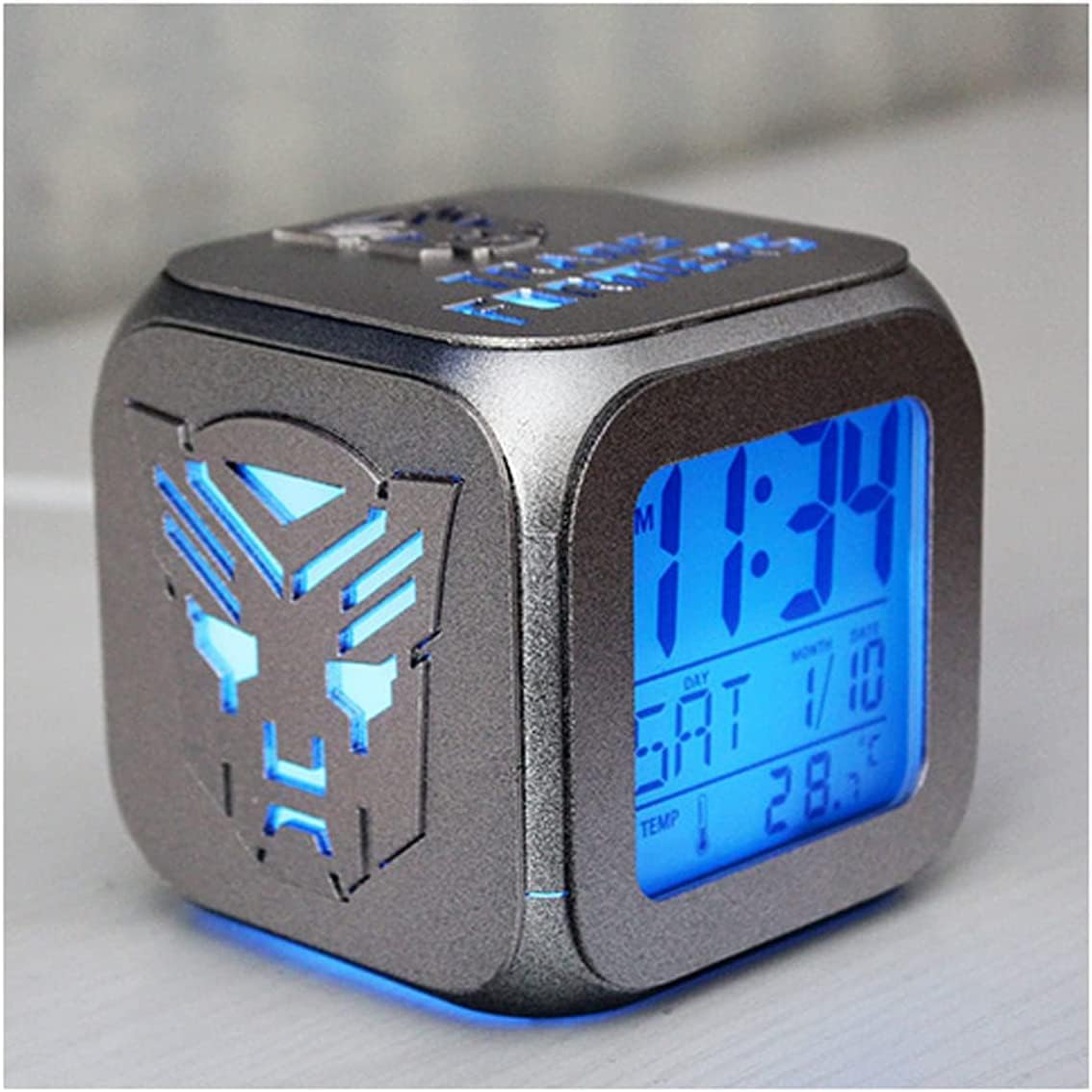 【45%OFF】【569円】 JAMCHE USB充電式 トランスフォーマー LED電子クロック