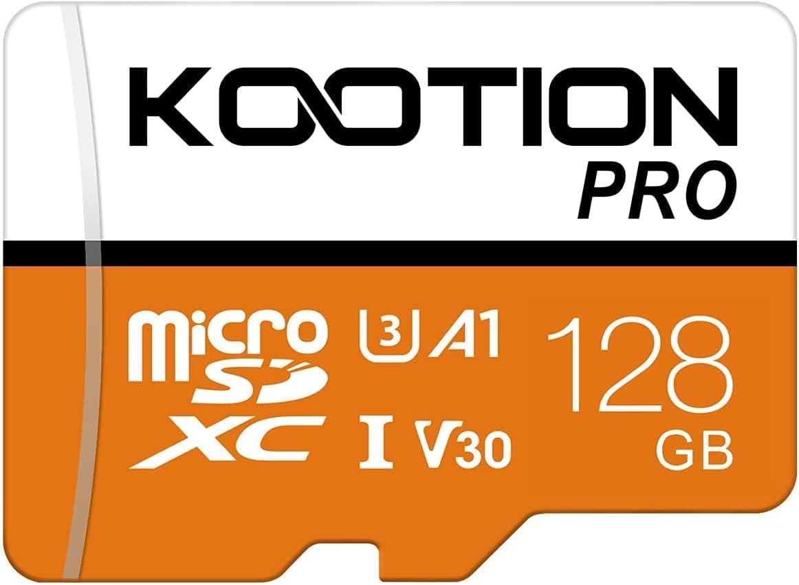 【タイムセール】【974円】 KOOTION microSD カード Class10 UHS-I SDアダプター付 128GB