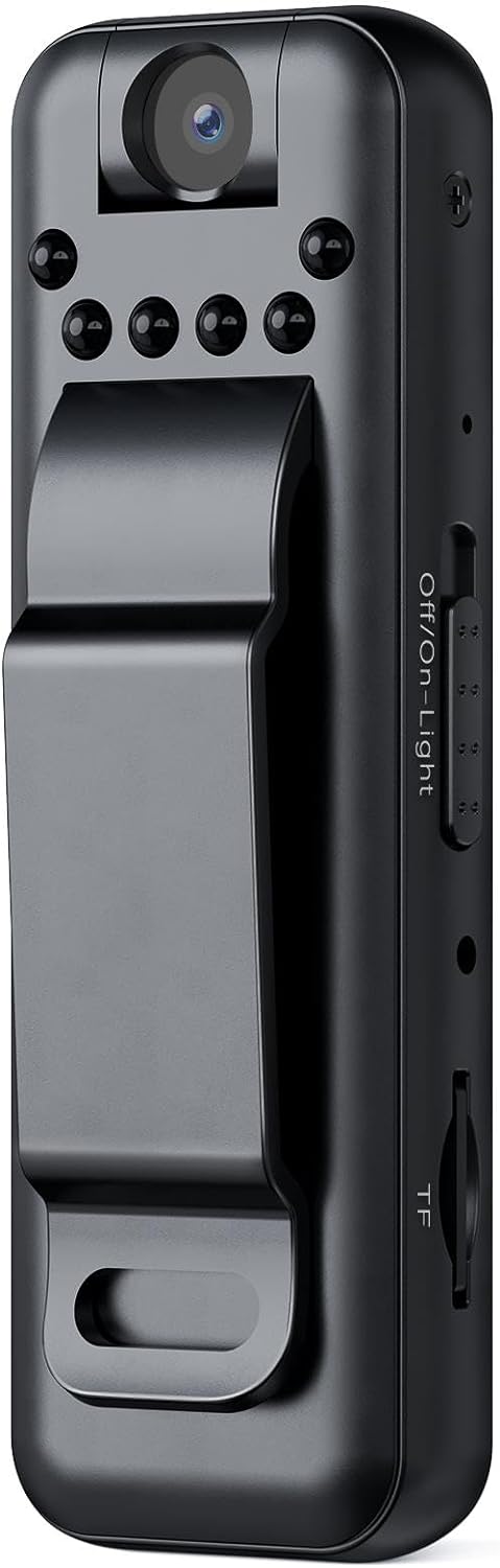 【50%OFF】【2,649円】 Camcamp 超小型 1080P 夜間赤外線 動体検知 8時間ループ録画 防犯監視カメラ 【送料無料】