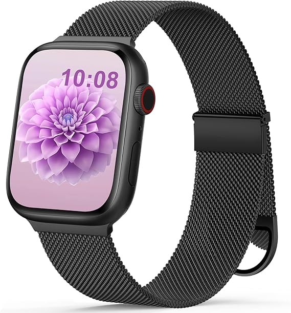 【20%OFF+50%OFF】【583円】 HEARTBOOM 無段階調整 ステンレス留め金  マグネットクラスプ コンパチブル Apple Watch バンド