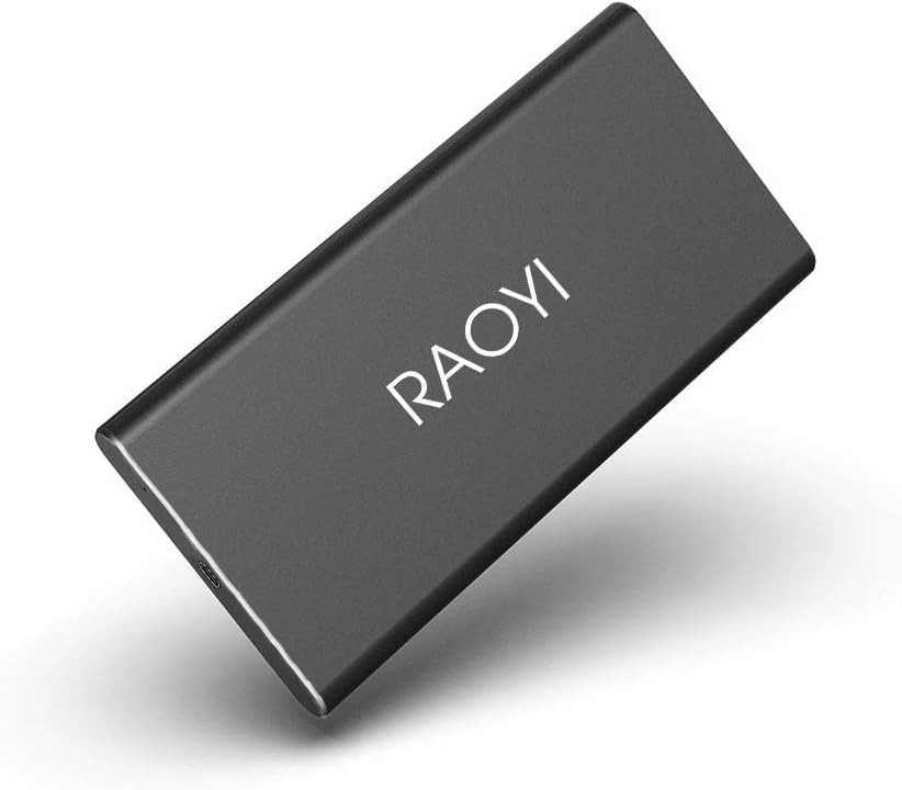 【タイムセール】【8,999円】 RAOYI USB3.1 Gen2 超薄型・超高速 外付け ポータブルSSD 1TB 【送料無料】