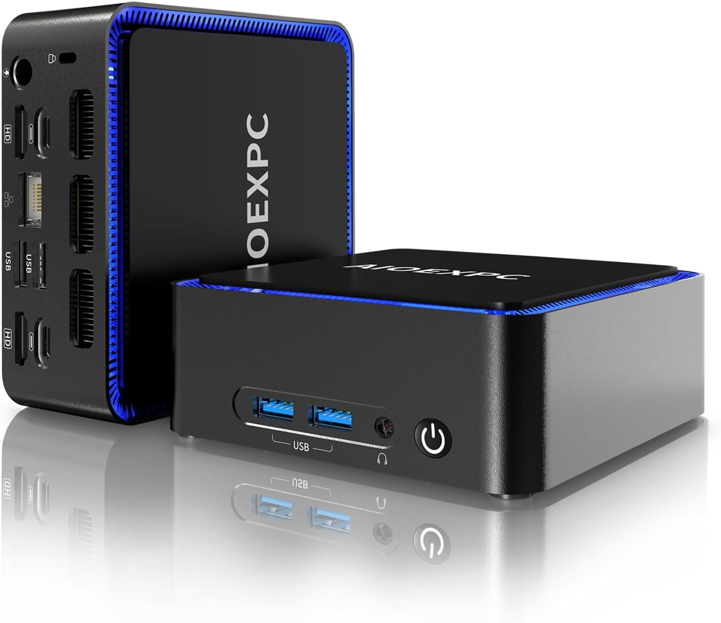 【50%OFF】【25,940円】 AIOEXPC Windows11Pro Core i7-1060NG7 24GB LPDDR4 M.2 2280 PCIe 512GB SSD ミニPC 【送料無料】