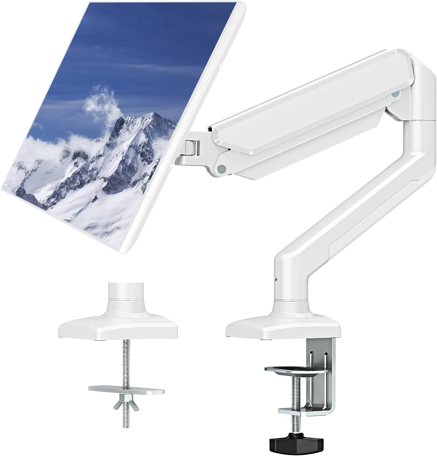 【50%OFF】【3,499円】 §zz.luxi ガス圧式 13～32インチ対応 耐荷重9kg モニターアーム 【送料無料】