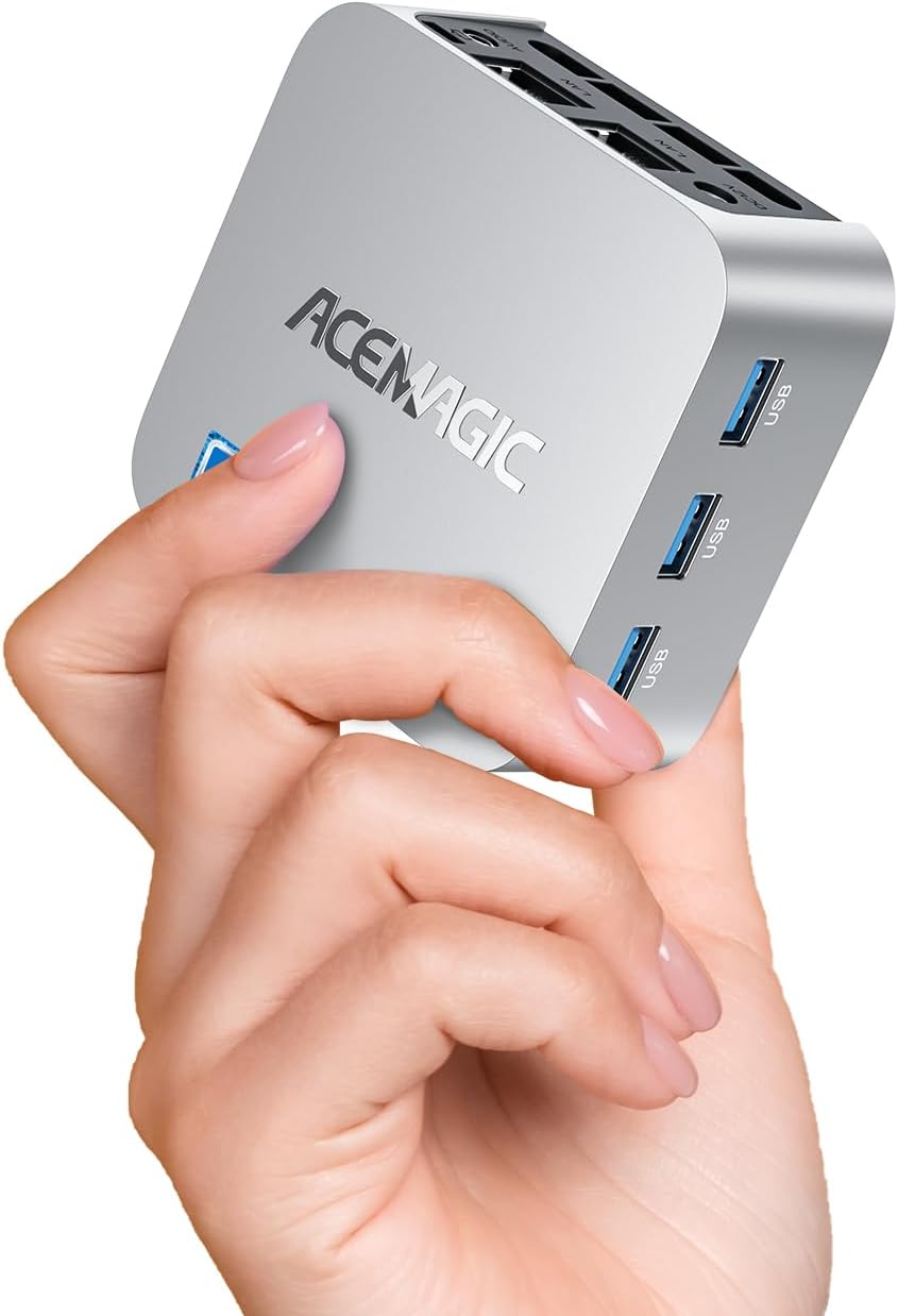 【13,500円OFF】【23,498円】 ACEMAGIC n100 最大3.4GHz 16GB DDR5 RAM 512GB M.2 SSD ミニPC 【送料無料】