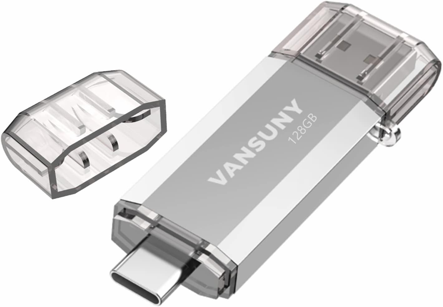 【ブラックフライデー】【1,397円】 Vansuny USB3.0+USB-C 2in1 デュアルUSBメモリ 128GB
