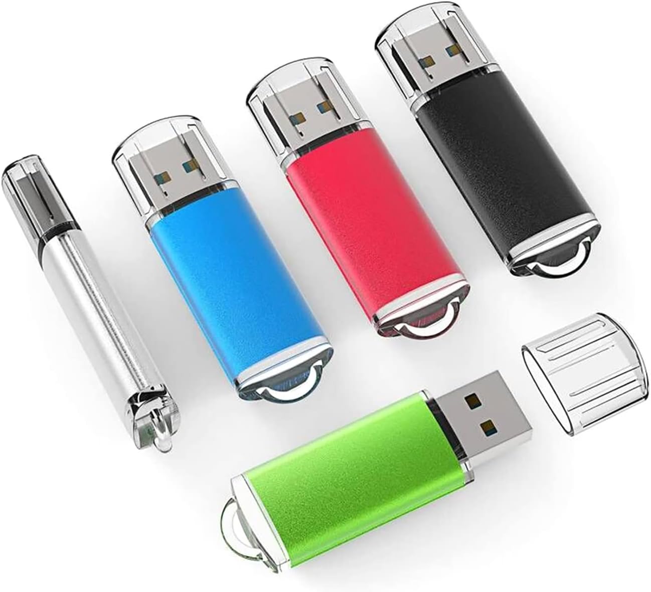 【タイムセール】【2,199円】 TOPESEL USB2.0 USBメモリ 32GB 5個セット