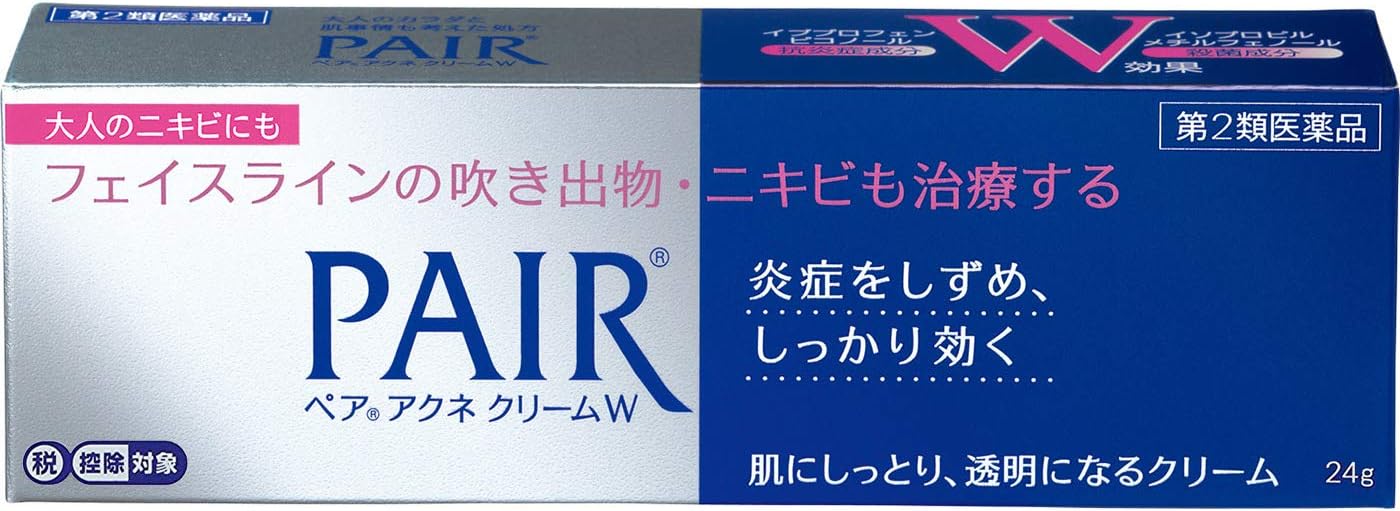 【59%OFF】【657円】 ライオン 第2類医薬品 ペアアクネクリームW 24g