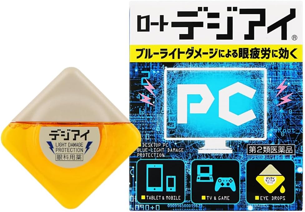 【44%OFF】【539円】 ロート 第2類医薬品 ブルーライトダメージによる眼疲労に効く デジアイ 12mL