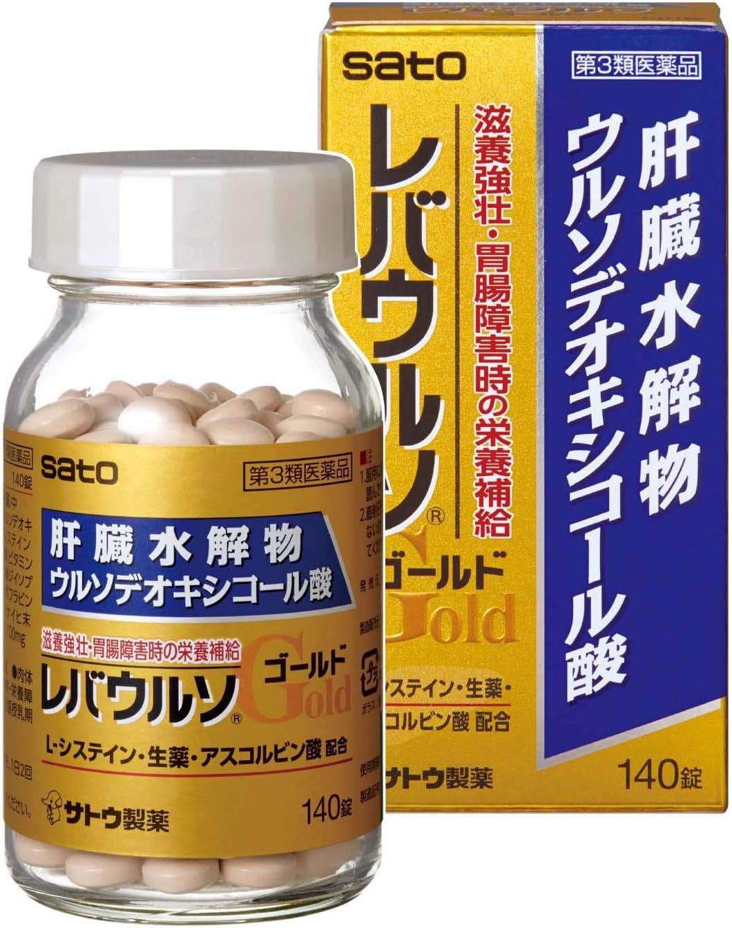 【スマイルSale】【58%OFF】【2,168円】 佐藤製薬 第3類医薬品 レバウルソゴールド 140錠