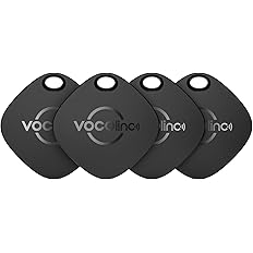 【50%OFF】【2,499円】 VOCOlinc エアタグ 電池交換可能 軽量コンパクト 紛失防止タグ 4個セット 【送料無料】