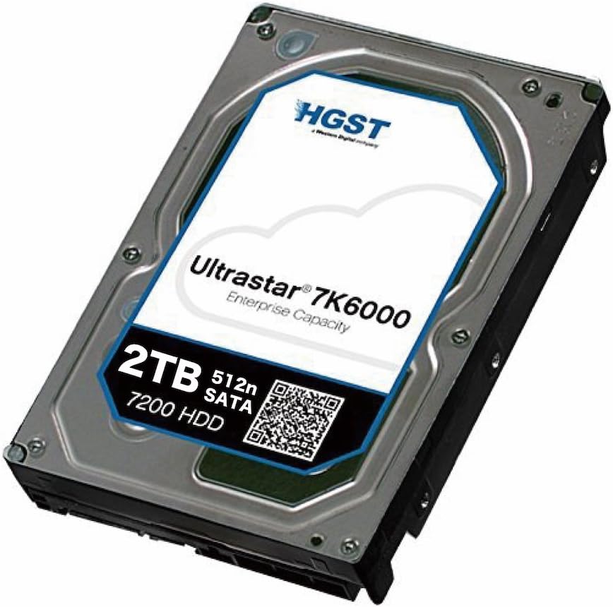 【93%OFF】【整備済み品】【6,980円】 HGST Ultrastar 3.5インチ 内蔵HDD 2TB 【送料無料】