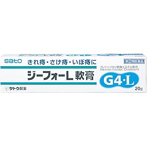 【44%OFF】【766円】 佐藤製薬 きれ痔・さけ痔・いぼ痔に 指定第2類医薬品 ジーフォーL軟膏 20g
