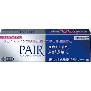 【54%OFF】【479円】 ライオン 第2類医薬品 吹き出物・ニキビ治療薬 ペアアクネクリームW 14g
