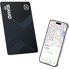 【50%OFF】【1,995円】 Onvis 超薄1.6mmカード型 充電不要で最大5年使用可能 紛失防止タグ 【送料無料】