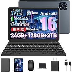 【クーポン割引】【16,499円】 Tabwee Android16 11インチ 8コアCPU T615 タブレット T90 キーボード+マウス+タッチペン+フィルム+ケース付き 【送料無料】
