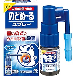 【42%OFF】【544円】 小林製薬 第3類医薬品 のどぬ～るスプレ-Bミニ 8mL
