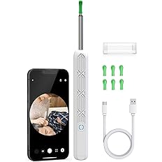 【タイムセール】【671円】 Memypers WIFI スマホ連動 耳かきカメラ